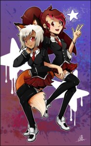 Rating: Safe Score: 0 Tags: animal_humanoid black_border border canid canid_humanoid canine canine_humanoid clothed clothing dipstick_tail duo e621 female fox_humanoid human humanoid liea looking_at_viewer mammal mammal_humanoid markings red_eyes smile tail tail_markings User: bunchy7s Rating: Safe Score: 0 Tags: animal_humanoid black_border border canid canid_humanoid canine canine_humanoid clothed clothing dipstick_tail duo e621 female fox_humanoid human humanoid liea looking_at_viewer mammal mammal_humanoid markings red_eyes smile tail tail_markings User: bunchy7s