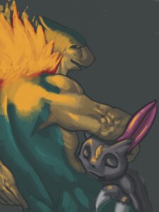 Rating: Explicit Score: 0 Tags: 2011 3:4 alternate_version_at_source anthro athletic beeboi biceps claws colored digital_media_(artwork) duo e621 ears_front eyes_closed felid fellatio fire fur generation_2_pokemon green_body green_fur grey_background grey_body grey_fur grin head_in_crotch lagomorph male male/male mammal multicolored_body multicolored_fur muscular muscular_male nintendo nude obscured_fellatio obscured_oral obscured_sex oral penile pink_body pink_fur pokemon pokemon_(species) sex shaded simple_background size_difference slim smile sneasel spine standing sucked_silly sucking teeth tongue two_tone_body two_tone_fur typhlosion yellow_body yellow_fur User: bunchy7s