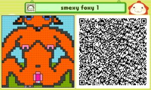 Rating: Explicit Score: 0 Tags: 5:3 anthro blue_eyes breasts canid canine codes digital_media_(artwork) e621 female fox fur genitals low_res mammal nipples nude orange_body orange_fur pixel_(artwork) pushmo qr_code simple_background solo spread_legs spreading unknown_artist vulva User: bunchy7s