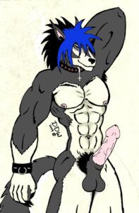 Rating: Explicit Score: 0 Tags: anthro armpit_hair balls body_hair canid canine canis claws collar cross ddw e621 erection genitals hi_res looking_at_viewer male mammal muscular muscular_anthro muscular_male nipple_piercing nipples nude penis piercing presenting solo tail wolf User: bunchy7s