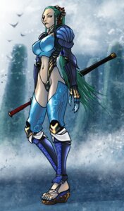 Rating: Questionable Score: 0 Tags: armor breasts clothed clothing e621 female footwear grandfathered_content green_hair hair high_heels human human_only legwear low-angle_view mammal melee_weapon not_furry platform_footwear platform_heels shoes solo sunamori sword unconvincing_armor weapon wedge_(footwear) User: bunchy7s