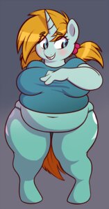 Rating: Safe Score: 0 Tags: anthro belly belly_overhang big_breasts blush breasts crossgender digital_media_(artwork) e621 equid equine female friendship_is_magic hasbro horn mammal mtf_crossgender my_little_pony mythological_creature mythological_equine mythology obese obese_anthro obese_female overweight overweight_anthro overweight_female sbshouseofpancakes snips_(mlp) solo tail unicorn wide_hips User: bunchy7s