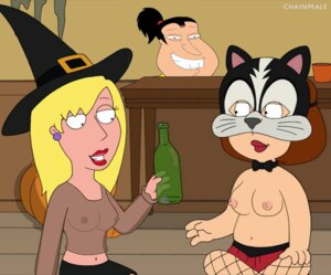 Rating: Explicit Score: 0 Tags: accurate_art_style chain connie_d'amico costume family_guy female glenn_quagmire halloween male meg_griffin meg_griffin_(halloween_costume) photoshop rule34 thighhighs User: bunchy7s