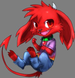 Rating: Safe Score: 0 Tags: alpha_channel chibi claws collar demon digital_media_(artwork) e621 fur hair horn looking_at_viewer male red_body red_eyes red_fur red_hair shaded simple_background skeleion solo tail teeth transparent_background User: bunchy7s