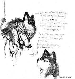Rating: Explicit Score: 0 Tags: anthro bit_gag blindfold blood bodily_fluids canid canine canis coffinrot creepy decapitation domestic_dog duo e621 english_text female gag gagged gore headless hi_res male mammal meat_hook monochrome severed_body_part severed_head simple_background tears text white_background User: bunchy7s Rating: Explicit Score: 0 Tags: anthro bit_gag blindfold blood bodily_fluids canid canine canis coffinrot creepy decapitation domestic_dog duo e621 english_text female gag gagged gore headless hi_res male mammal meat_hook monochrome severed_body_part severed_head simple_background tears text white_background User: bunchy7s