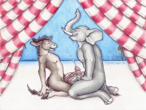 Rating: Explicit Score: 0 Tags: democrat logo male male_only mascot politics republican rule34 User: bunchy7s Rating: Explicit Score: 0 Tags: democrat logo male male_only mascot politics republican rule34 User: bunchy7s