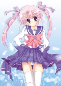 Rating: Explicit Score: 0 Tags: arms_behind_back ayato_mimi blue_panties female panties rule34 school_uniform seifuku serafuku standing striped striped_panties thigh_gap thighhighs thighs tied_hair twintails underwear white_legwear User: bunchy7s