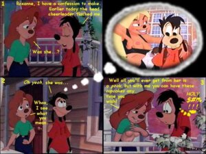 Rating: Questionable Score: 0 Tags: a_goofy_movie anthro anthro_only beerman comic disney edit female goof_troop lisa_(a_goofy_movie) max_goof roxanne_(goof_troop) rule34 screenshot screenshot_edit User: bunchy7s