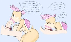 Rating: Explicit Score: 0 Tags: accessory anthro anthro_penetrated big_breasts big_penis biped bow_ribbon breasts comic deep_throat dialogue dragon_koopa duo e621 english_text erection fellatio female female_focus female_on_human female_penetrated genitals hair_accessory hair_bow hair_ribbon human human_on_anthro human_penetrating human_penetrating_anthro interspecies koopa koopaling male male/female male_on_anthro male_penetrating male_penetrating_female mammal mario_bros nintendo nude oral oral_penetration penetration penile penis reptile ribbons scalie sex shell shiin solo_focus text wendy_o._koopa User: bunchy7s