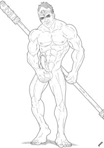 Rating: Explicit Score: 0 Tags: 1boy balls bara barefoot big_penis boner enslaved:_odyssey_to_the_west erection foreskin fully_retracted_foreskin gninrom human male male_only monkey_(enslaved:_odyssey_to_the_west) monochrome muscles muscular muscular_male nude penis retracted_foreskin rule34 schizoid solo testicles uncircumcised yaoi User: bunchy7s