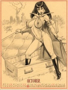 Rating: Explicit Score: 0 Tags: 00s 1girls 2000s 2002 black_and_white calendar_(medium) coffin female female_only halloween julius_zimmerman rule34 sheer_clothing sheer_top solo tagme vampirella vampirella_(series) User: bunchy7s