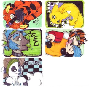 Rating: Questionable Score: 0 Tags: 2007 anthro bandai_namco bear black_sclera blue_eyes blue_hair canid canine canis cujo digimon digimon_(species) dingo disney domestic_dog double_tomoe duo e621 ear_piercing eyewear eyewear_on_head female footprint fur giant_panda glamfur goggles goggles_on_head goof_troop green_eyes hair kaku_q._spookaboo looking_at_viewer male mammal marker_(artwork) multiple_images pawprint piercing renamon seel_dingo_(character) short_hair solo standard_panda tomoe_(symbol) tongue tongue_piercing traditional_media_(artwork) white_body white_fur yellow_body yellow_eyes yellow_fur zeriara User: bunchy7s