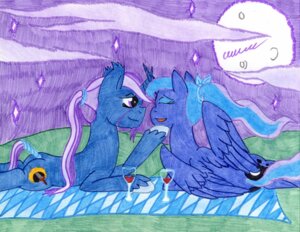Rating: Safe Score: 0 Tags: azure_night blue_body blue_fur canon_x_oc cutie_mark duo e621 equid equine facial_hair fan_character feathered_wings feathers female feral friendship_is_magic fur hair hasbro hi_res horn male male/female mammal moon multicolored_hair my_little_pony mythological_creature mythological_equine mythology night outside ponytail princess_luna_(mlp) purple_eyes purple_hair scar smile star the1king tied_hair traditional_media_(artwork) unicorn winged_unicorn wings User: bunchy7s