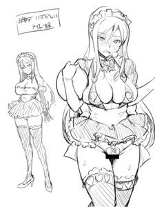 Rating: Questionable Score: 0 Tags: 2d bow censored character_request comparison copyright_request crotchless_panties decent_and_indecent embarrassed female female_only heart_pasties long_hair maid maid_headdress miniskirt monochrome panties pasties plate pubic_hair rule34 sketch skirt takeda_hiromitsu thighhighs underwear User: bunchy7s