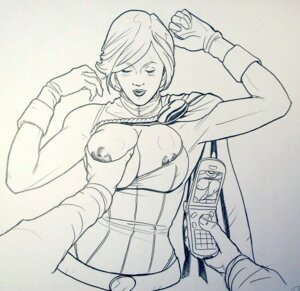 Rating: Explicit Score: 0 Tags: breast_grab breasts dc dc_comics female frelncer greyscale kara_zor-l karen_starr power_girl rule34 superman_(series) tagme User: bunchy7s