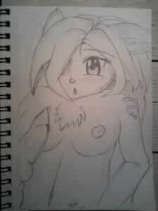 Rating: Explicit Score: 0 Tags: 4:3 anthro breasts canid canine chest_tuft disembodied_penis duo e621 erection female fur genitals graphite_(artwork) greyscale knot male male/female mammal monochrome nipples nude open_mouth penis sketch solo_focus thomasr41 traditional_media_(artwork) tuft User: bunchy7s