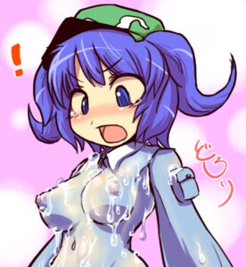 Rating: Explicit Score: 0 Tags: blue_eyes blue_hair blush breasts breasts_apart clothing dissolving_clothes female hakika hat lowres nipples nitori_kawashiro rule34 see-through short_twintails surprised tied_hair touhou twintails wardrobe_malfunction User: bunchy7s