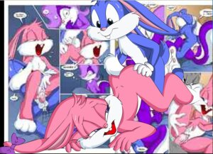 Rating: Explicit Score: 0 Tags: anthro babs_bunny buster_bunny female fifi_la_fume fur furry male mammal rabbit rule34 skunk straight tagme tiny_toon_adventures uncensored User: bunchy7s