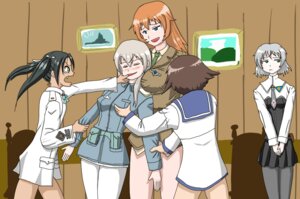 Rating: Explicit Score: 0 Tags: blush breasts charlotte_e._yeager clothing eila_ilmatar_juutilainen female flat_chest francesca_lucchini medium_breasts miyafuji_yoshika pantyhose rule34 sanya_v._litvyak small_breasts strike_witches tagme world_witches_series User: bunchy7s