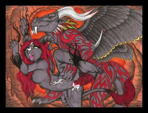 Rating: Explicit Score: 0 Tags: 2012 2_penises anal anal_penetration anthro anthro_on_anthro balls black_border bodily_fluids border breasts cum cum_in_vagina cum_inside demon domestic_cat double_penetration dragon duo e621 erection feathered_wings feathers felid feline felis female female_penetrated fucked_silly genital_fluids genitals green_eyes horn interspecies luthien_nightwolf male male/female male_penetrating male_penetrating_female mammal multi_genitalia multi_penis mythological_creature mythological_scalie mythology nude penetration penile penile_penetration penis penis_in_vagina scalie sex tail traditional_media_(artwork) vaginal vaginal_penetration vulva wings User: bunchy7s