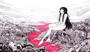 Rating: Explicit Score: 0 Tags: black_hair blood bones corpses duochrome enma_ai female jigoku_shoujo pointy_chin red_eyes rule34 skulls solo_female tagme User: bunchy7s