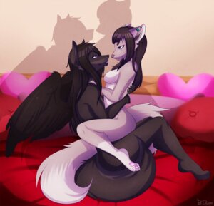 Rating: Questionable Score: 0 Tags: anthro bed black_hair breasts canid canine canis duo e621 feathered_wings feathers female furniture geekidog hair hi_res male male/female mammal nude sitting tail wings wolf User: bunchy7s Rating: Questionable Score: 0 Tags: anthro bed black_hair breasts canid canine canis duo e621 feathered_wings feathers female furniture geekidog hair hi_res male male/female mammal nude sitting tail wings wolf User: bunchy7s