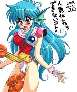 Rating: Explicit Score: 0 Tags: aqua_hair blue_hair blush cameltoe embarrassed erect_nipples female headfins hips jo_area k.o._beast k.o._century_beast_warriors long_hair lowres mei_mer molestation nipples panties purple_hair pussy rule34 skirt skirt_lift solo thighs translation_request underwear white_panties User: bunchy7s