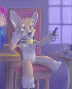 Rating: Safe Score: 0 Tags: 7theaven anthro biped canid canine canis checkerboard_(object) chess collar collar_only domestic_dog e621 gaming herding_dog hi_res housepets! king_(housepets!) male mammal nude pastoral_dog sitting smile solo welsh_corgi User: bunchy7s