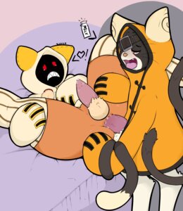Rating: Explicit Score: 0 Tags: anal animal_genitalia animal_humanoid animal_penis anthro arc_system_works badsheep balls blazblue blush bodily_fluids braided_hair braided_pigtails brown_body brown_skin cat_humanoid crossgender duo e621 embarrassed erection felid felid_humanoid feline feline_genitalia feline_humanoid feline_penis fluffy genitals glowing glowing_eyes hair heart_symbol hi_res humanoid humanoid_on_anthro incest_(lore) jubei_(blazblue) kaka_(blazblue) male male/male mammal mammal_humanoid penis pigtails shadow_face taokaka tears User: bunchy7s