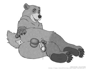 Rating: Explicit Score: 0 Tags: 5_toes anthro anus backsack balls bear biped bodily_fluids brother_bear brown_bear claws cum disney dracovar_valeford e621 erection fangs feet genital_fluids genitals gloves_(marking) greyscale grizzly_bear hand_on_butt hand_on_penis hindpaw humanoid_genitalia humanoid_penis kenai_(brother_bear) leg_markings legs_together looking_at_viewer looking_back lying male mammal markings monochrome nude on_side open_mouth pawpads paws penis penis_backwards penis_tuck plantigrade precum precum_string simple_background socks_(marking) solo teeth text toes url ursine white_background User: bunchy7s