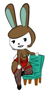 Rating: Questionable Score: 0 Tags: animal_crossing anthro blush breasts camel_toe carmen_(animal_crossing) clothing cooltime-fooltime e621 female fishnet_clothing green_nipples lagomorph legwear leporid mammal nintendo nipples rabbit simple_background solo teeth thick_thighs thigh_highs tooth_gap white_background wide_hipped_female wide_hips User: bunchy7s