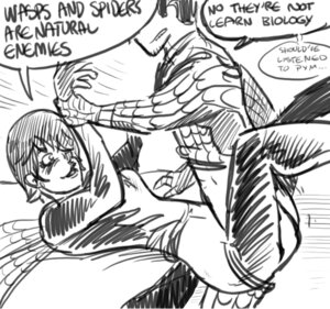 Rating: Explicit Score: 0 Tags: clothing english_text female human janet_van_dyne male marvel marvel_comics monochrome peter_parker rule34 sex side_view spider-man spider-man_(series) straight straight_hair tagme wasp_(marvel) User: bunchy7s