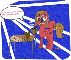 Rating: Safe Score: 0 Tags: 2012 ask_pun box brown_hair bubble container cutie_mark dessert e621 earth_pony english_text equid equine fan_character female feral food furniture green_eyes hair hasbro horse humor magnifying_glass mammal muffin my_little_pony pastry pie pipe pony pun_pony quadruped smoking_pipe solo table tail text tumblr unknown_artist User: bunchy7s