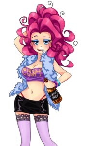 Rating: Questionable Score: 0 Tags: alcohol alternate_species beverage blue_eyes boa_(clothing) bottle bottomwear breasts cleavage clothed clothing container drugs e621 eyeshadow female friendship_is_magic hair hasbro human humanized legwear makeup mammal marijuana messy_hair miniskirt my_little_pony navel not_furry pink_hair pinkie_pie_(mlp) semehammer skirt smile smoking solo stockings thong underwear User: bunchy7s