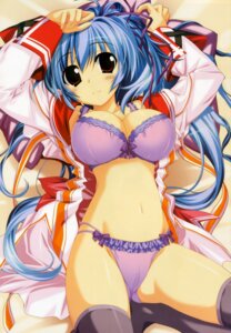 Rating: Explicit Score: 0 Tags: arms_up blue_hair bra breasts brown_eyes female highres jpeg_artifacts large_breasts lingerie long_hair mitsumine_minato open_clothes open_robe oshiki_hitoshi panties ponytail purple_bra purple_panties red_eyes robe rule34 spread_legs suzunone_seven thighhighs tied_hair User: bunchy7s