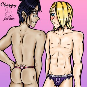 Rating: Explicit Score: 0 Tags: bleach hisagi_shuuhei izuru_kira kira_izuru male male_only rule34 shuhei_hisagi tagme User: bunchy7s