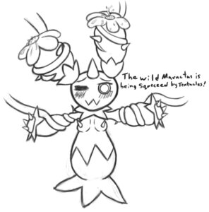 Rating: Questionable Score: 0 Tags: blush breasts cactus digital_drawing_(artwork) digital_media_(artwork) e621 elemental_creature english_text female flora_fauna generation_5_pokemon hi_res humanoid maractus monochrome nintendo non-mammal_breasts not_furry plant pokemon pokemon_(species) small_breasts solo spikes tentacles text thetransformtentacle User: bunchy7s Rating: Questionable Score: 0 Tags: blush breasts cactus digital_drawing_(artwork) digital_media_(artwork) e621 elemental_creature english_text female flora_fauna generation_5_pokemon hi_res humanoid maractus monochrome nintendo non-mammal_breasts not_furry plant pokemon pokemon_(species) small_breasts solo spikes tentacles text thetransformtentacle User: bunchy7s