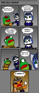 Rating: Safe Score: 0 Tags: alpha_channel amphibian anthro blue_body blue_fur blue_hair canid canine comic e621 english_text female fox frog fur hair hi_res krystal_(star_fox) male mammal nintendo slippy_toad star_fox text toad_(frog) unknown_artist unknown_species white_body white_fur User: bunchy7s