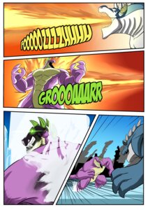 Rating: Safe Score: 0 Tags: absurd_res angry claws comic dialogue dogz777 dragon duo e621 english_text fangs feral fire friendship_is_magic glowing glowing_eyes green_eyes hasbro hi_res horn looking_back male my_little_pony mythological_creature mythological_scalie mythology open_mouth outside scalie scorch_marks sharp_teeth sky smoke spike_(mlp) tail teeth text tongue User: bunchy7s