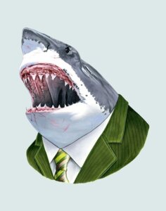 Rating: Safe Score: 0 Tags: accessory anthro aquatic black_eyes bust_portrait clothed clothing e621 fish great_white_shark grey_body grey_skin jacket mackerel_shark male necktie open_mouth portrait ryanberkley scar shark sharp_teeth shirt simple_background solo suit teeth topwear white_background white_body white_shark white_skin User: bunchy7s