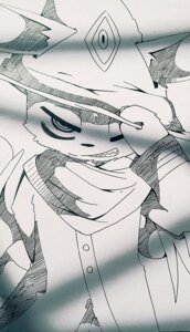 Rating: Safe Score: 0 Tags: ambiguous_gender anthro clothed clothing e621 hat headgear headwear kuruitty lagomorph looking_at_viewer mammal monochrome one_eye_closed skvader smile solo wings User: bunchy7s