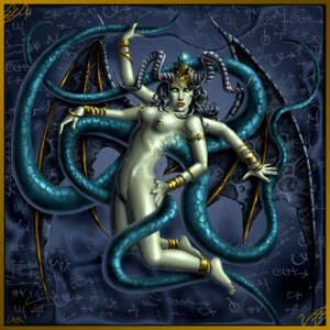Rating: Explicit Score: 0 Tags: abrahamic_religion black_hair breasts candra demon demon_girl demoness female female_only green_eyes green_skin horns jewelry judaism mythology naamah nude nude_female ring_piercing rule34 small_breasts solo solo_female succubus succubus_horns succubus_wings symbols tagme tentacles User: bunchy7s