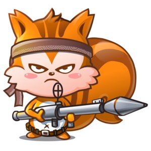 Rating: Safe Score: 0 Tags: 1:1 big_head blush digital_media_(artwork) e621 huge_head looking_at_viewer male mammal mascot navel ranged_weapon rocket_launcher rodent sciurid simple_background solo tail toony tree_squirrel ucweb unknown_artist vector weapon white_background User: bunchy7s