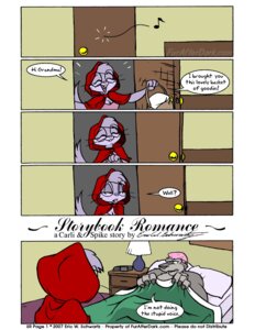 Rating: Safe Score: 0 Tags: 2007 anthro bed breasts canid canine canis canon_couple carli_chinchilla chinchilla chinchillid clothed clothing comic cover cover_art cover_page crossdressing dialogue duo e621 english_text eric_schwartz eyewear fairy_tales female fur furniture glasses hat headgear headwear humor husband_and_wife inside lamp little_red_riding_hood little_red_riding_hood_(copyright) male mammal married_couple nightcap pupils rodent roleplay size_difference snout spike_wolf storybook_romance text title under_covers wearing_glasses wolf User: bunchy7s