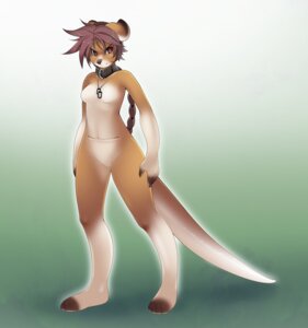 Rating: Questionable Score: 0 Tags: anthro biped braided_hair breasts brown_nose collar countershading digital_media_(artwork) dog_tags e621 featureless_breasts featureless_crotch feet female fingerless_(marking) gradient_background hair leg_markings looking_at_viewer macropod mammal markings marsupial navel nude plantigrade pouch_(anatomy) red_eyes shaded short_hair simple_background small_breasts smile socks_(marking) solo standing tail toeless_(marking) tsampikos User: bunchy7s