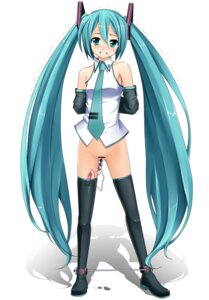 Rating: Explicit Score: 0 Tags: 1girl 1girls anal_beads aqua_eyes aqua_hair arms_behind_back bar_censor bdsm blush bondage boots bottomless bound censored clenched_teeth detached_sleeves eto female full_body hatsune_miku headset long_hair looking_at_viewer necktie object_insertion pigeon-toed pussy pussy_juice rule34 sex_toy shiver simple_background slim_legs solo spreader_bar tears thigh_boots thighhighs tied_hair trembling twintails vaginal very_long_hair vibrator vocaloid white_background zettai_ryouiki User: bunchy7s