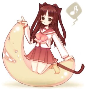 Rating: Explicit Score: 0 Tags: animal_ears banana_boat barefoot cat_ears clothing female girl_on_banana kousaka_tamaki lowres musical_note rule34 skirt solo stockings to_heart_(series) to_heart_2 User: bunchy7s