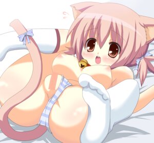 Rating: Explicit Score: 0 Tags: animal_ears bed bell breasts cat_ears censored choker female huge_pussy kuronekogata lying panties panties_aside pink_hair pussy red_eyes rule34 striped striped_panties tail underwear User: bunchy7s