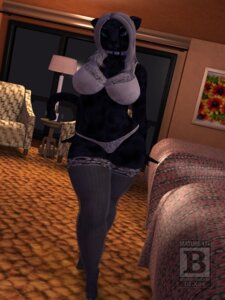 Rating: Questionable Score: 0 Tags: 3:4 3d_(artwork) anthro bed big_breasts black_body black_fur blue_eyes blx24 bra breasts capsces_digital_ink_(modeler) chair clothing collar digital_media_(artwork) e621 english_text felid female fur furniture furries'_furs furries'_furs_panther hair hi_res lady_littlefox_(modeler) lamp legwear lingerie mammal melody_(lady_littlefox) pantherine panties runtimedna_(modeler) solo stockings text underwear white_hair User: bunchy7s