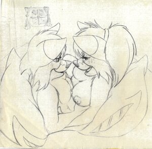 Rating: Questionable Score: 0 Tags: anthro bed bodily_fluids breasts brett_(kittfoxx) canid canine cuddling duo e621 female fox fur furniture hair inside kittfoxx male male/female mammal nipples nude open_mouth pillow robin_(silkysworld) romantic romantic_couple sweat User: bunchy7s